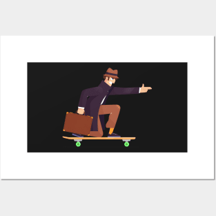 Detective Longboard Posters and Art